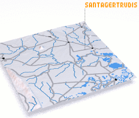 3d view of Santa Gertrudis