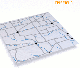 3d view of Crisfield