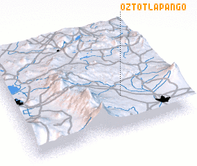 3d view of Oztotlapango