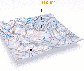 3d view of Tlaxco