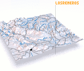 3d view of Los Remeros