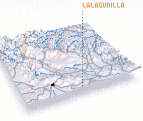 3d view of La Lagunilla