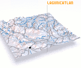 3d view of Lagunicatlán
