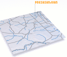 3d view of Presa San Juan