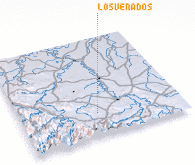 3d view of Los Venados