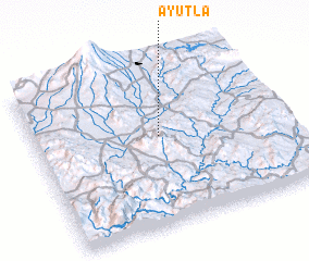 3d view of Ayutla