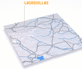 3d view of Las Rosillas