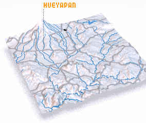 3d view of Hueyapan