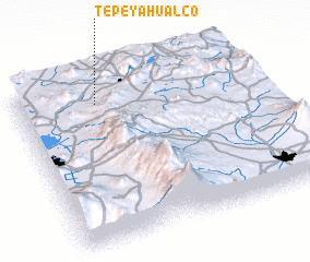 3d view of Tepeyahualco