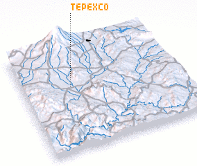 3d view of Tepexco