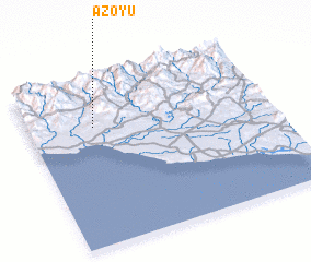 3d view of Azoyú