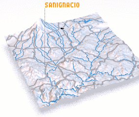 3d view of San Ignacio