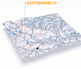 3d view of La Joya de Analco