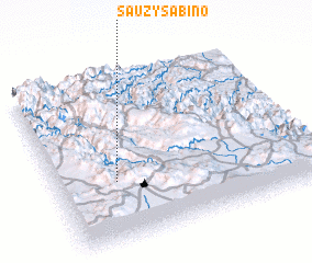 3d view of Sauz y Sabino