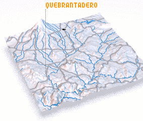 3d view of Quebrantadero