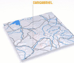 3d view of San Gabriel