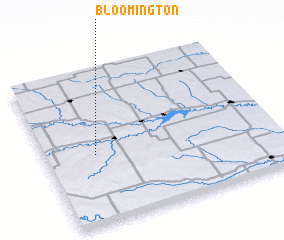 3d view of Bloomington