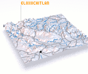 3d view of Eloxochitlán