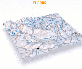 3d view of El Comal