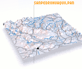 3d view of San Pedro Huaquilpan