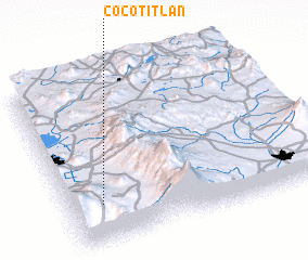 3d view of Cocotitlán