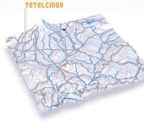 3d view of Tetelcingo