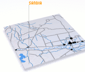 3d view of Sandía