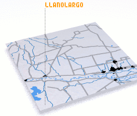 3d view of Llano Largo