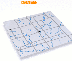 3d view of Cresbard