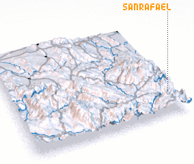 3d view of San Rafael