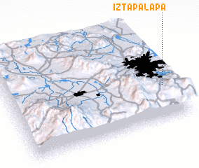 3d view of Iztapalapa