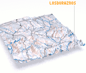 3d view of Los Duraznos