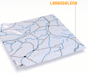 3d view of La Magdalena