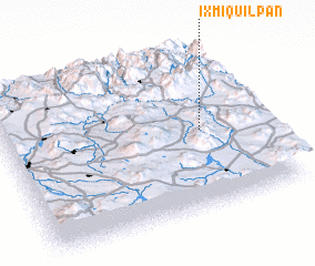 3d view of Ixmiquilpan