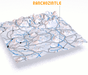 3d view of Rancho Zintlé