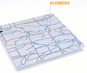 3d view of Glenboro