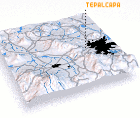 3d view of Tepalcapa