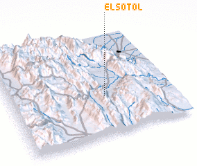 3d view of El Sotol