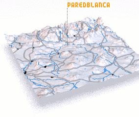 3d view of Pared Blanca