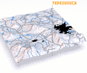 3d view of Tepexoxuca