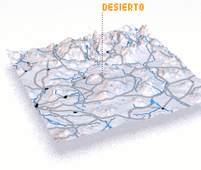 3d view of Desierto