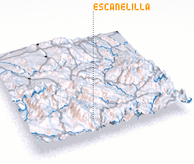 3d view of Escanelilla