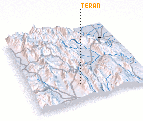 3d view of Terán