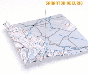 3d view of San Antonio del Río