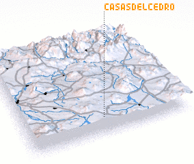 3d view of Casas del Cedro