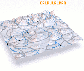 3d view of Calpulalpan