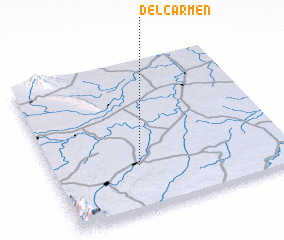 3d view of Del Carmen