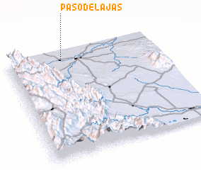 3d view of Paso de Lajas