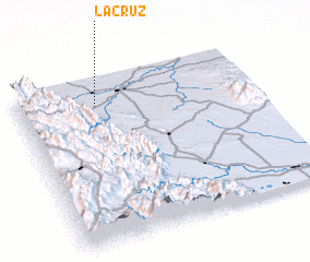 3d view of La Cruz