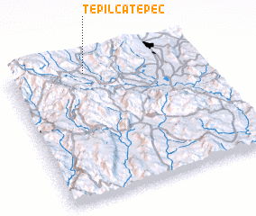 3d view of Tepilcatepec